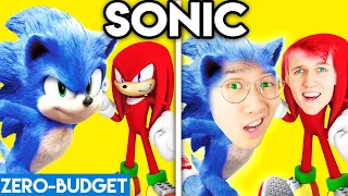 SONIC WITH ZERO BUDGET! (Sonic MOVIE PARODY By LANKYBOX!)