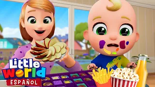 Las Frutas Son Sanas y Ricas 🥝🍓🥭 | Little World Español | Canciones Infantiles para Aprender