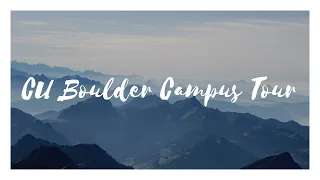 CU BOULDER CAMPUS TOUR – Inside look into a dorm room, main campus, dining halls, and more!