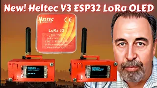 New! Heltec V3 ESP32 LoRa OLED Step By Step