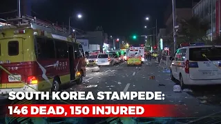 146 Dead In Halloween Stampede In South Korea, 150 Injured