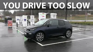 How fast should you drive BMW i3?
