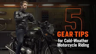 5 Gear Tips For Cold Weather Motorcycle Riding