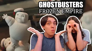 Реакция на Охотники за привидениями: Леденящий ужас | Ghostbusters: Frozen Empire Official Trailer 2