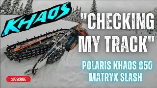 First Tracks So Many Calories Burned Polaris 850 Khaos MATRYX SLASH