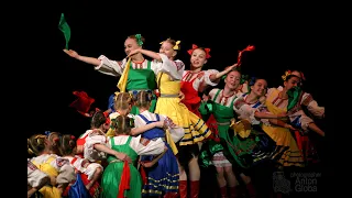 Русский танец "Девичий перепляс". Russian dance "Girl's Dance", Loktev Ensemble.