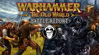 Warriors of Chaos Vs Empire of Man | Warhammer: The Old World Battle Report!