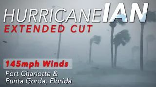 Hurricane Ian Epic EyeWall & Eye Intercept 145mph -Extended Cut- Port Charlotte Punta Gorda Florida