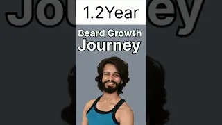 My 1.2 year Complete Beard Transformation🔥 | from Zero #shorts