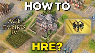 How to Castle Rush with HRE in Season 6 AOE4?