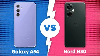 Samsung Galaxy A54 5G vs OnePlus Nord N30 5G