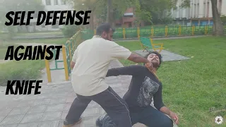 Self-defense against a knife in a street fight | Knife vs Bare Hands - A Reality Check