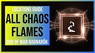 God of War Ragnarok: Chaos Flame Locations for All 9 Blades of Chaos Upgrades