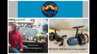 Mitchell 300 fishing reels in a bag project how to service and assemble these reels