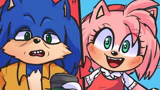 Amy meets Ugly Sonic! | Comic dub