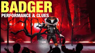 The Masked Singer Badger: Performance, Clues & Guesses (Episode 5)