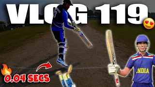 CRICKET CARDIO finishes off in STYLE😍| Fastest Stumping like MS DHONI🔥| Tournament Match Vlog
