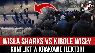 Wisła Sharks vs kibole Wisły - konflikt w Krakowie [LEKTOR] (21.03.2021 r.)