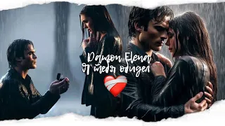 ❖ damon & elena ► Я тебя обидел [au]