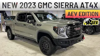 HANDS ON WALKAROUND, of the NEW 2023 GMC SIERRA AT4X AEV Edition!