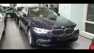 2020 520i 럭셔리 임페리얼 블루& 꼬냑시트 Imperial Blue(A89) &  Cognac Seats