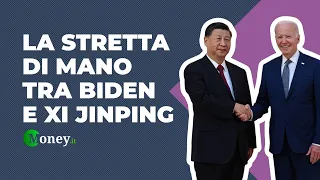 La stretta di mano tra Biden e Xi Jinping al G20
