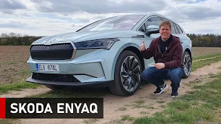 🔋 Der NEUE 2021 Skoda Enyaq iV 80: Review, Test, Fahrbericht