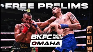 🔴 LIVE BKFC Fight Night Omaha Prelims | Full BKFC Event on Fubo Sports #boxing