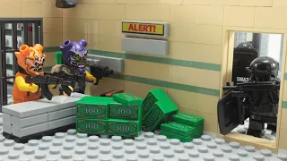 Lego SWAT Bank Robbery Fail - Episode 5 Stop Motion Animation