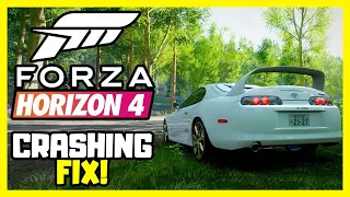 Forza Horizon 4 - FIX All Crashes [Crash on startup, Screen freeze, In game crash]