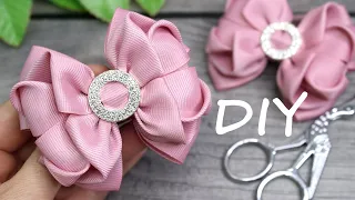 DIY Ribbon bow / Как сделать красивые бантики / Clase magistral de arco