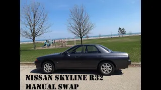 1992 Nissan Skyline R32 Manual Swap Part 1