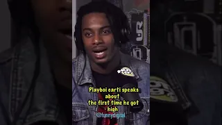 Playboi carti speaks about the first time he got high