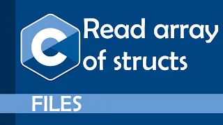 Read an array of structs in C