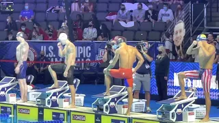 Caeleb Dressel Shatters US Open Record! 100 Butterly Olympic Trials Semifinal