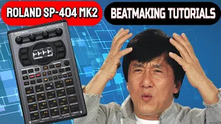 ROLAND SP-404MKII Creating Your First Pattern Tutorial