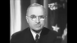 President Harry Truman:  Message to Armed Forces after the Death of FDR - April 1945