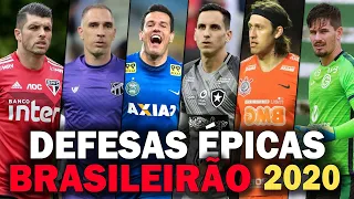 As Defesas Mais ÉPICAS e LENDÁRIAS do BRASILEIRÃO 2020 até agora