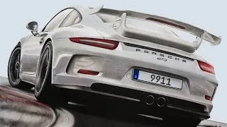 Porsche 911 (991) GT3 Drawing