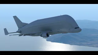 "Зверушка". Airbus A300 BelugaST (iniSimulations). Полная версия.