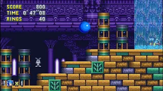 Sonic Mania (PC) - Hydrocity Zone Act 2 (Time Attack, Sonic - 2'09'76)