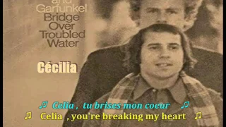 Simon & Garfunkel - Cecila - Lyrics+Traductions  HD