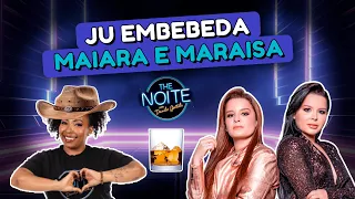 Juliana causou ao lado de Maiara e Maraisa no Caldas Country Festival 2023