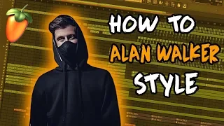 HOW TO EASY MAKE ALAN WALKER MUSIC STYLE FL STUDIO TUTORIAL