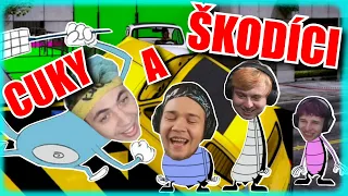 CUKY A ŠKODÍCI! DOCHÁZÍ MU TRPĚLIVOST!!!|GTA V/w @marwex99, @Morryeej, @BoTmAnGOD a Faster|