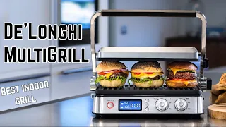 Best indoor grill : De'Longhi MultiGrill