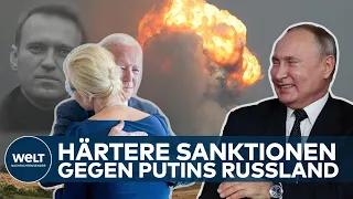 KRIEG IN UKRAINE: Härtere Sanktionen gegen Russland beschlossen - so hart wird es Putin treffen!