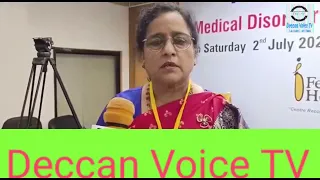 Dr. L. Fahmida Banu addressing a Media On Fehmicon -2022