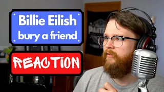 Billie Eilish - bury a friend - Reaction - Metal Guy Reacts