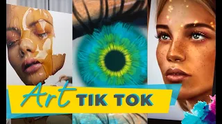 🎨 Удивительный и талантливый Art 🎨 Beautiful Tik Tok Art